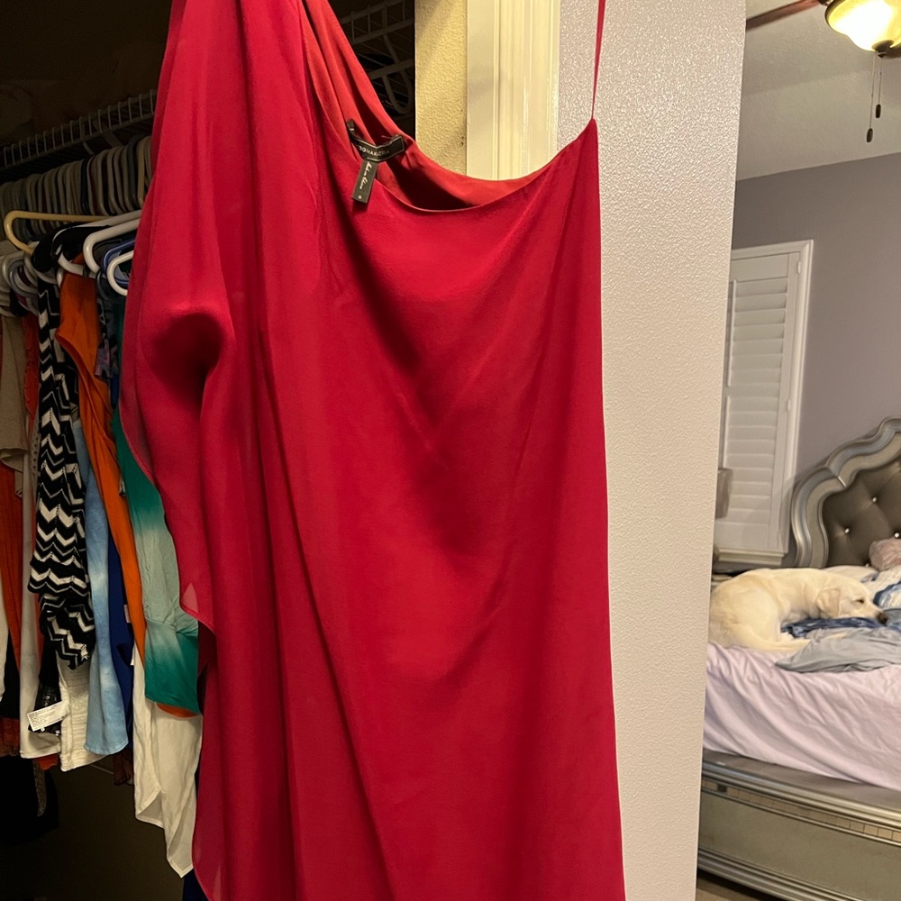BCBG red dress